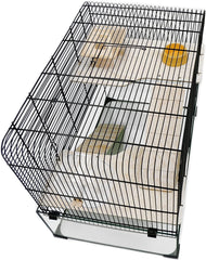 Little Friends ‎TK51265 Cage With Shelf 58.5 x 47.5 x 38 cm