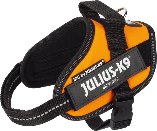 Julius-K9 IDC Power Harness XS/Mini-Mini UV Orange