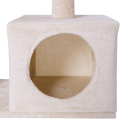 lionto KB00250 Cat Tree 85cm Beige