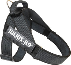 Julius-K9 IDC Color&Gray Lightweight Belt Harness XXL/Size 3 Black