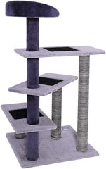 lionto KB00802 Cat Scratching Post 100 cm Gray