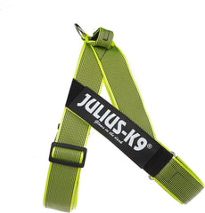 Julius-K9 IDC Color&Gray Lightweight Belt Harness L/Size 1 Neon