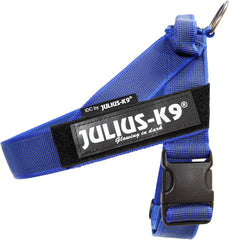 Julius-K9 IDC Color&Gray Lightweight Belt Harness M/Size 0 Blue