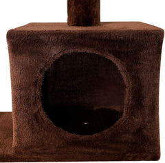 lionto KB00251 Cat Tree 85cm Brown