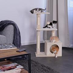 lionto KB00250 Cat Tree 85cm Beige