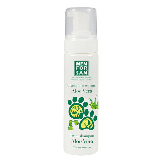 Menforsan Foam Shampoo Aloe Vera For Dogs & Cats (200ml)