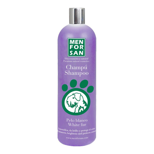 Menforsan White Fur Shampoo For Dogs (1L)