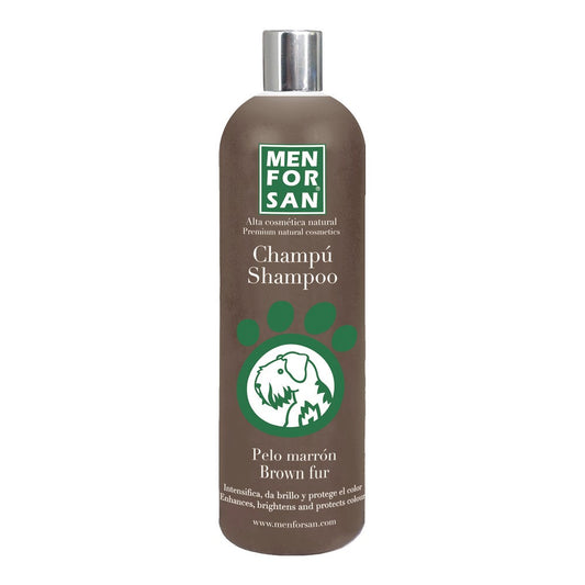 Menforsan Brown Fur Shampoo For Dogs (1L)