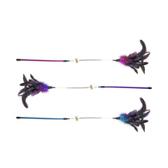 Cat toy Gloria Meissa Brush Feathers Plastic