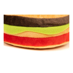 Dog toy Gloria Hamburdog 14 x 6 cm Hamburger