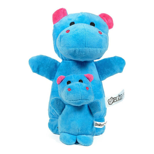 Soft toy for dogs Gloria Nomana 20 cm Hippopotamus