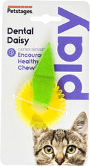 Petstages Dental Daisy Catnip Chew Toy