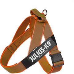 Julius-K9 IDC Color&Gray Lightweight Belt Harness L/Size 1 Orange