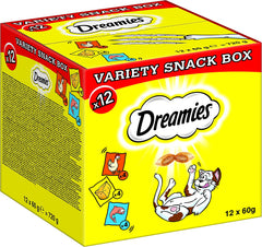 Dreamies Variety Snack Box 12 x 60g