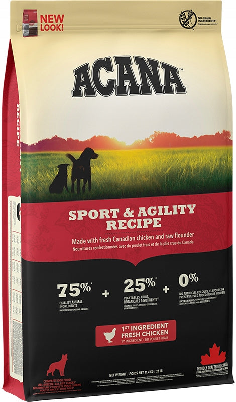 Acana Sport & Agility Adult Dog Chicken & Flounder 11.4 kg