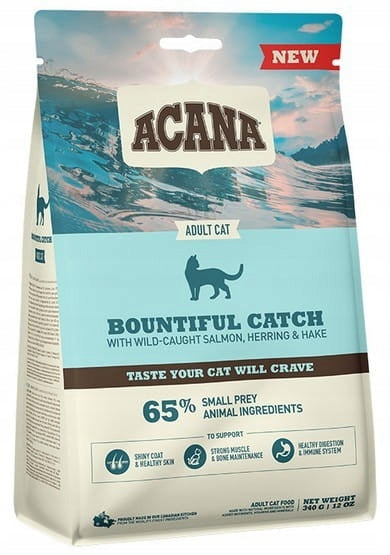 Acana Bountiful Catch Cat & Kitten Salmon, Herring & Hake 340g