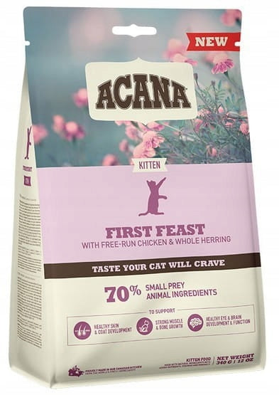 Acana First Feast Cat & Kitten Chicken & Herring 340g