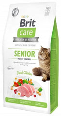 Brit Care Cat Senior Weight Control Chicken 400g