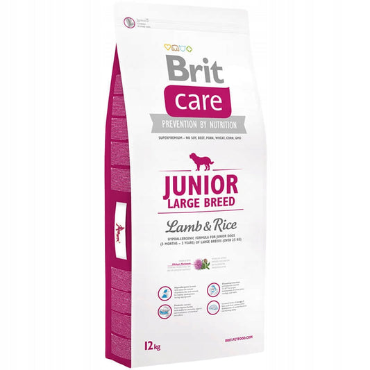 Brit Care Junior Large Breed Lamb & Rice 12kg