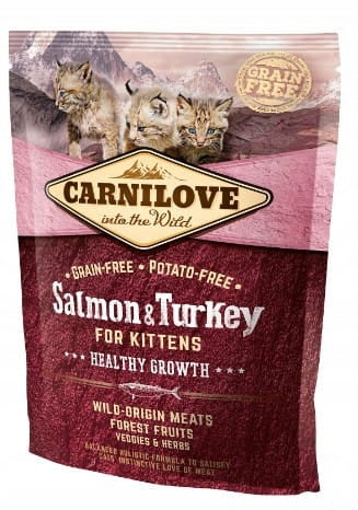 Carnilove Cat Salmon Turkey for Kittens 400g