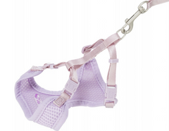 Trixie 15564 Soft Puppy Harness With Leash Small/Medium Lilac