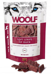 WOOLF Soft Strips Of Duck 100g