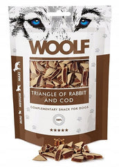 WOOLF Rabbit & Cod Triangle 100g