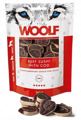 WOOLF Beef Sushi with Cod 100g