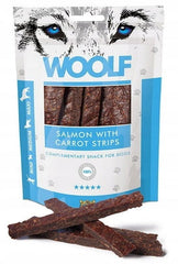 WOOLF Salmon With Carrot Strips 100g