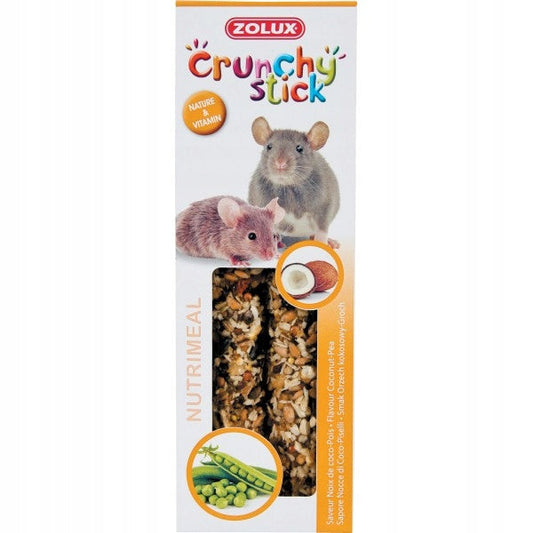 Zolux Crunchy Stick Mouse & Rat Coconut/Peas 115 g