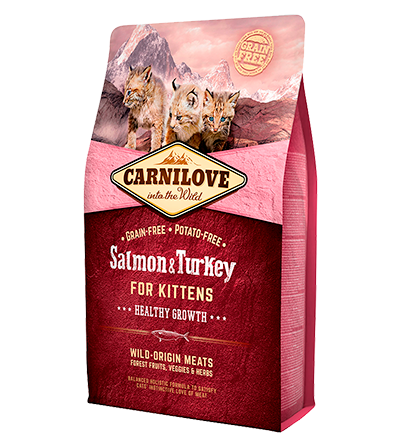 Carnilove Cat Salmon & Turkey Kittens 2kg